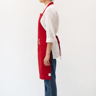 Lava Falls Linen Daily Apron - Linen Tales 