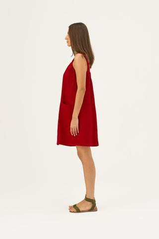 Lava Falls Linen Fughetta Dress - Linen Tales Global 3
