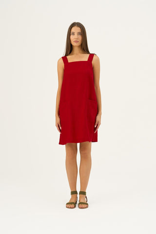Lava Falls Linen Fughetta Dress - Linen Tales Global 