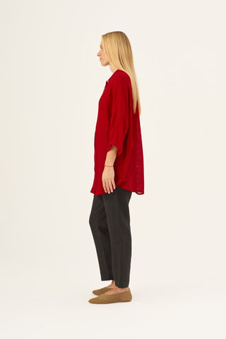 Lava Falls Linen Oregano Shirt - Linen Tales Global 4