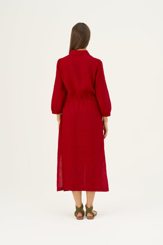 Lava Falls Linen Rhapsody Dress - Linen Tales Global 4
