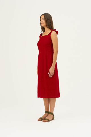 Lava Falls Linen Rumba Dress - Linen Tales Global 3