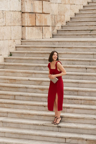 Lava Falls Linen Rumba Dress - Linen Tales Global 6