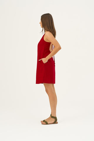 Lava Falls Linen Stella Dress - Linen Tales Global 4