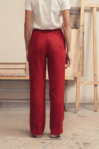 Lava Falls Linen Willow Trousers - Linen Tales 7