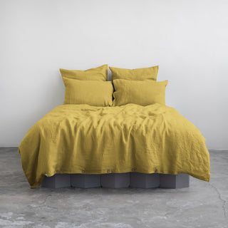Lemon Curry Bedding Bundle - Linen Tales Global 