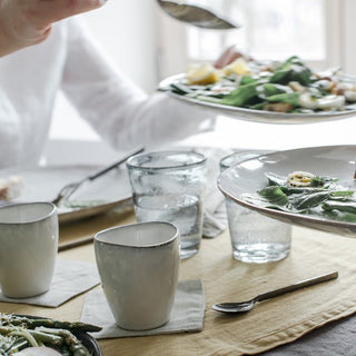 Light Grey Linen Coasters Set of 4 - Linen Tales 4