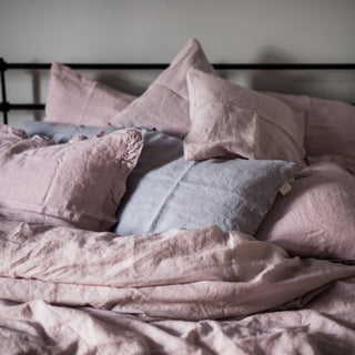 Light Grey Linen Cushion Cover - Linen Tales 3