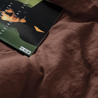 LIMITED EDITION Chocolate Linen Pillowcase - Linen Tales 