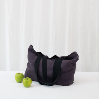 LIMITED EDITION Linen Tales Magnet Twill Linen Shoulder Bag - Linen Tales 