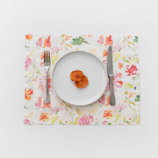 LIMITED EDITION Linen Tales Wildflower Flow Linen Placemat - Linen Tales Global 