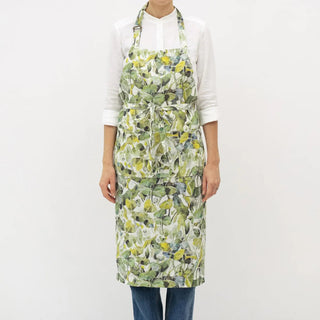 Lotus Linen Chef Apron - Linen Tales 