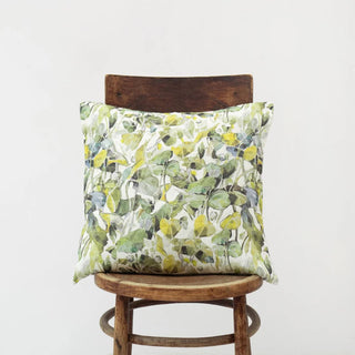 Lotus Linen Cushion Cover - Linen Tales 