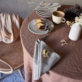 Melange Lightweight Linen Napkins Set of 2 - Linen Tales 3