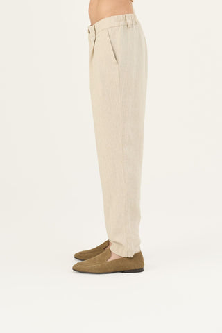 Melange Linen Magnus Trousers - Linen Tales Global 4
