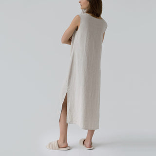 Melange Linen Nasturtium Nightdress - Linen Tales 5
