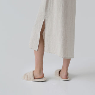 Melange Linen Nasturtium Nightdress - Linen Tales 4