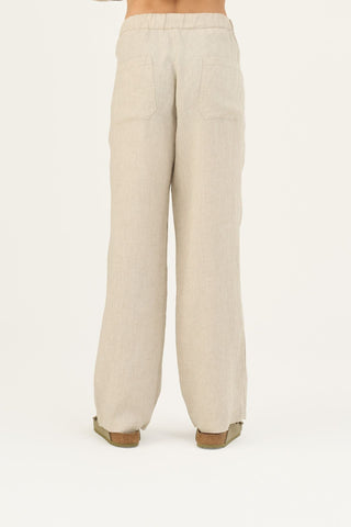 Melange Linen Sensus Trousers - Linen Tales Global 5