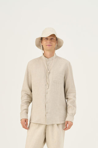 Melange Linen Solaris Hat - Linen Tales Global 4