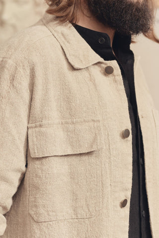 Natural Linen Maple Jacket - Linen Tales 5