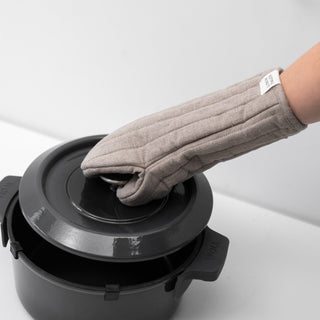 Natural Linen Oven Mitt - Linen Tales 4