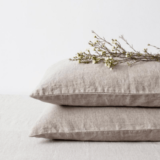 Natural Linen Pillowcase - Linen Tales Global 