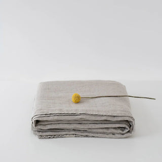 Natural Linen Flat Sheet - Linen Tales 3