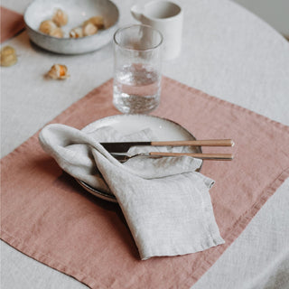 Cafe Creme Lightweight Linen Placemat 