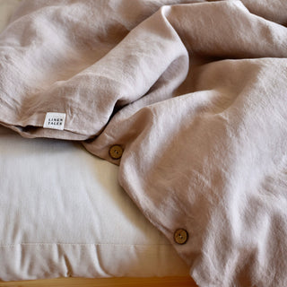Portobello Linen Duvet Cover Set - Linen Tales 4