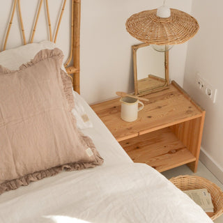 Portobello Linen Pillowcase with Frills - Linen Tales 3