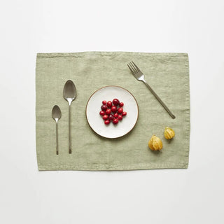 Sage Linen Placemat - Linen Tales 