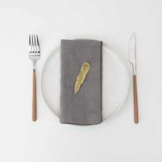 Stone Linen Napkins Set of 2 - Linen Tales 