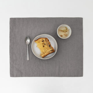 Stone Linen Placemat - Linen Tales 