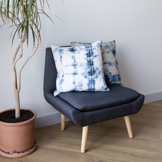 Tie Dye Linen Cushion Cover - Linen Tales Global 3