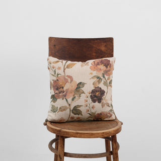 Vintage Roses Linen Cushion Cover - Linen Tales 