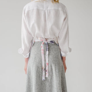 Watercolour Linen Daily Apron - Linen Tales 