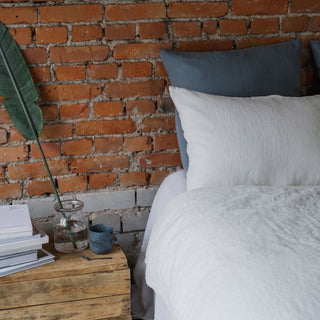 White Linen Duvet Cover Set - Linen Tales 5