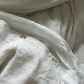 White Linen Duvet Cover - Linen Tales 4