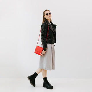 Wind Grey Linen Tulip Skirt - Linen Tales 6