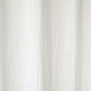 White Daytime Tie Top Curtain 3