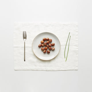 White Washed Linen Placemat 1