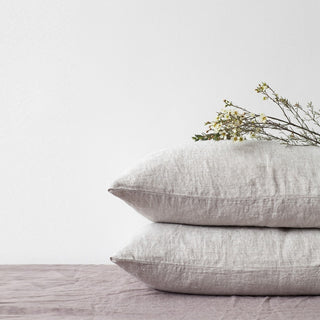 Melange Washed Linen Pillowcase 