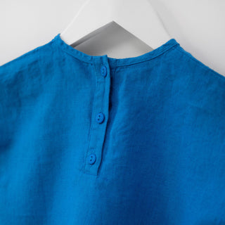 Kids French Blue Linen Wood Grouse T-shirt 3