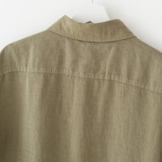 Khaki Linen Yew Shirt 8