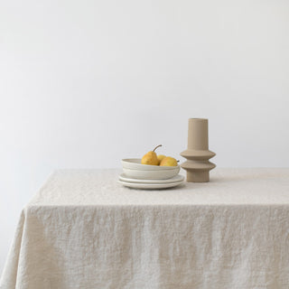 Melange Lightweight Linen Tablecloth 3