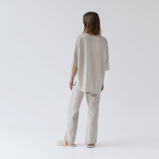 Melange Color Primrose Loungewear Set for Women Back View 2