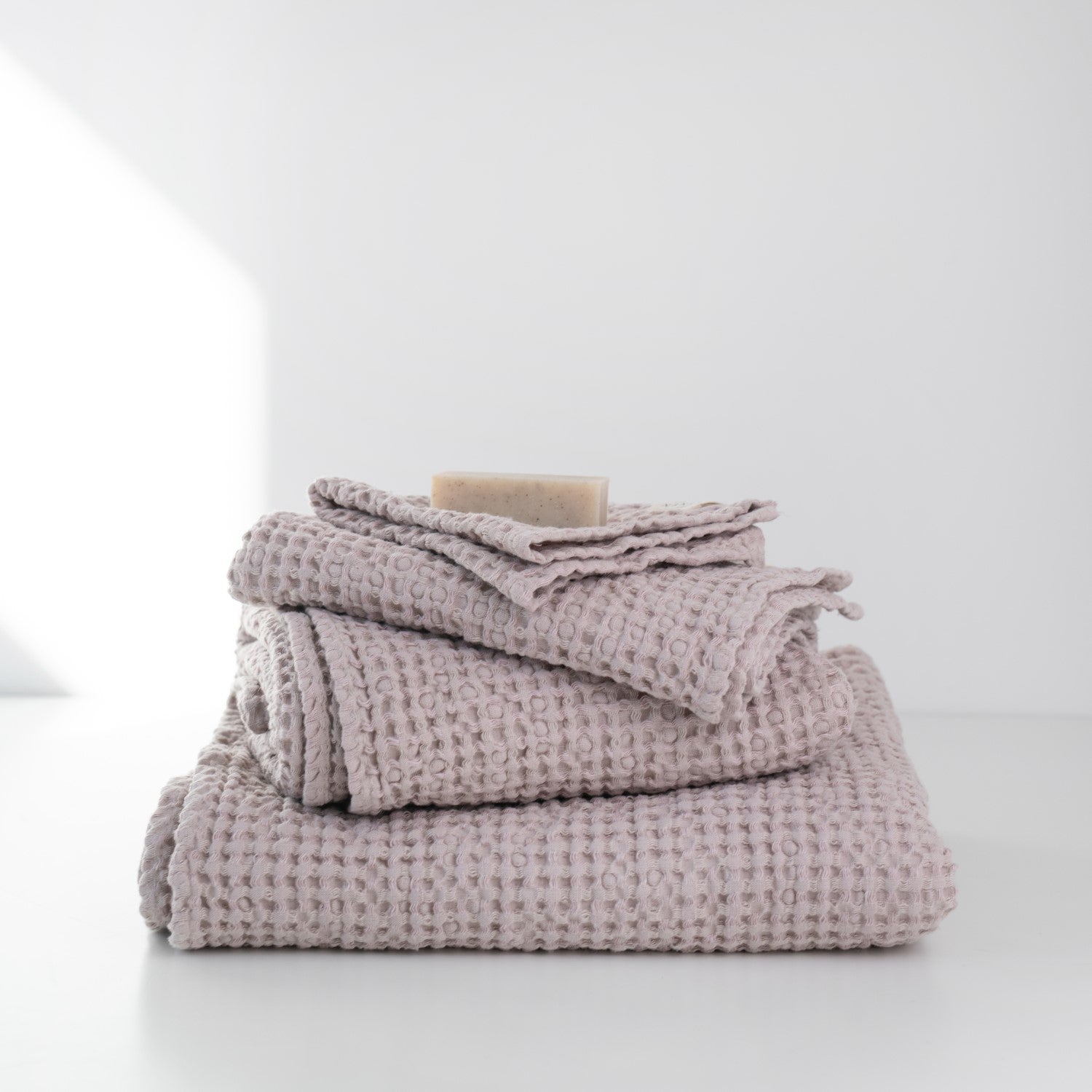 Linen Waffle Weave Kitchen Towels in Various Colors Hand -  Singapore
