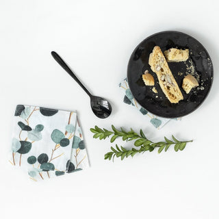 Eucalyptus Linen Coasters Set of 4 - Linen Tales 1