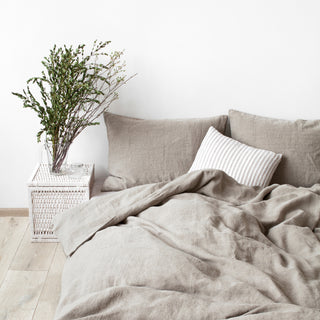 Natural Washed Linen Bed Set 8