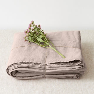 Portobello Washed Linen Bed Sheet 